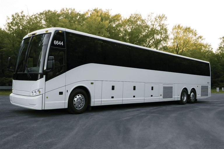 exterior of Sparks Coach Bus Service coach bus