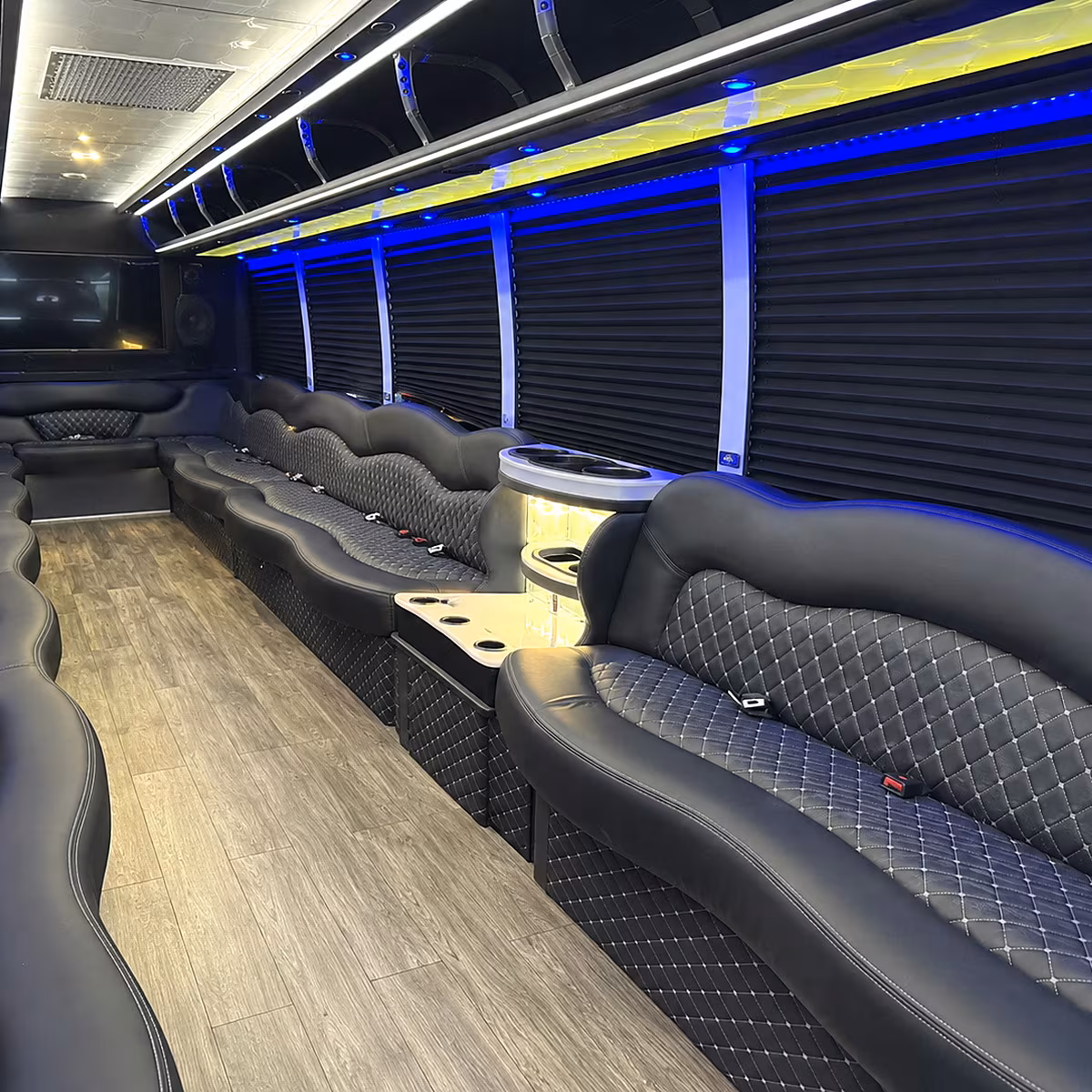 holiday party bus rental