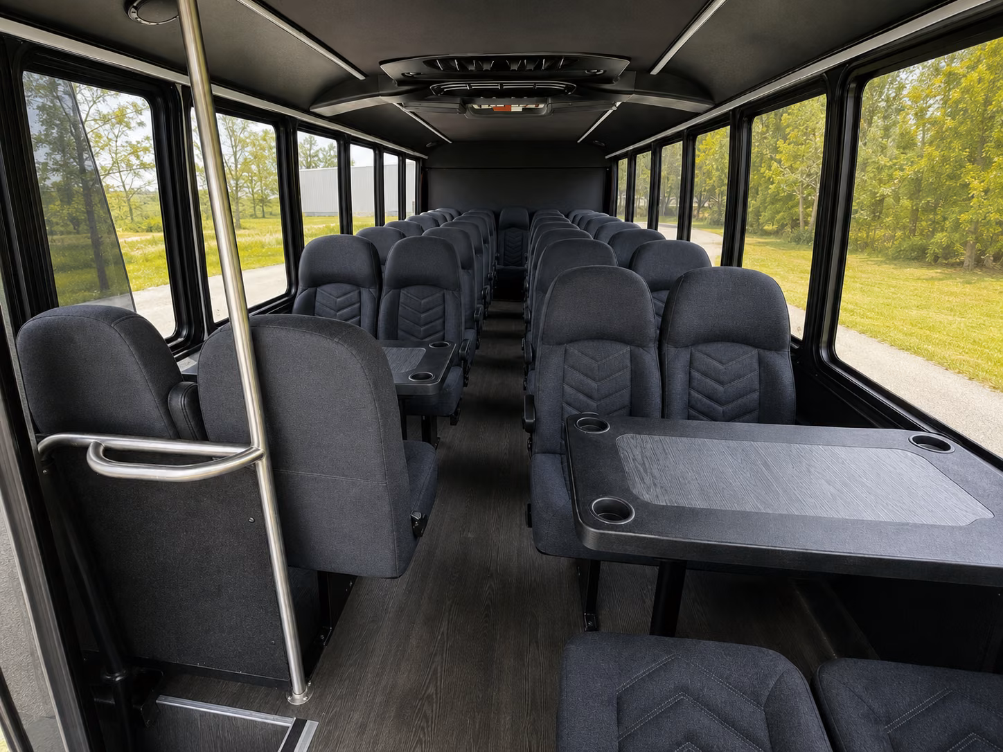 sparks 15 passenger minibus interior
