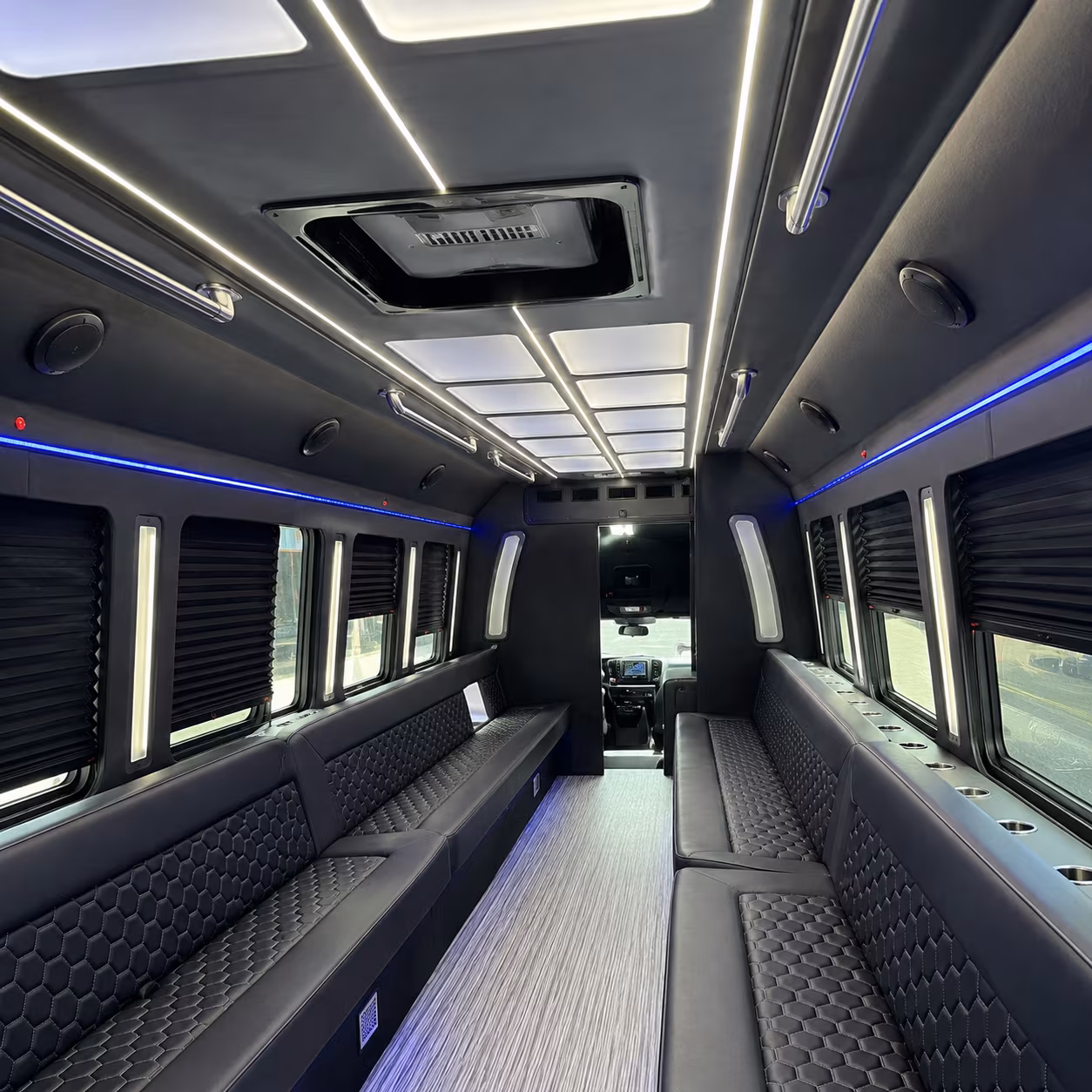 sparks party bus inside