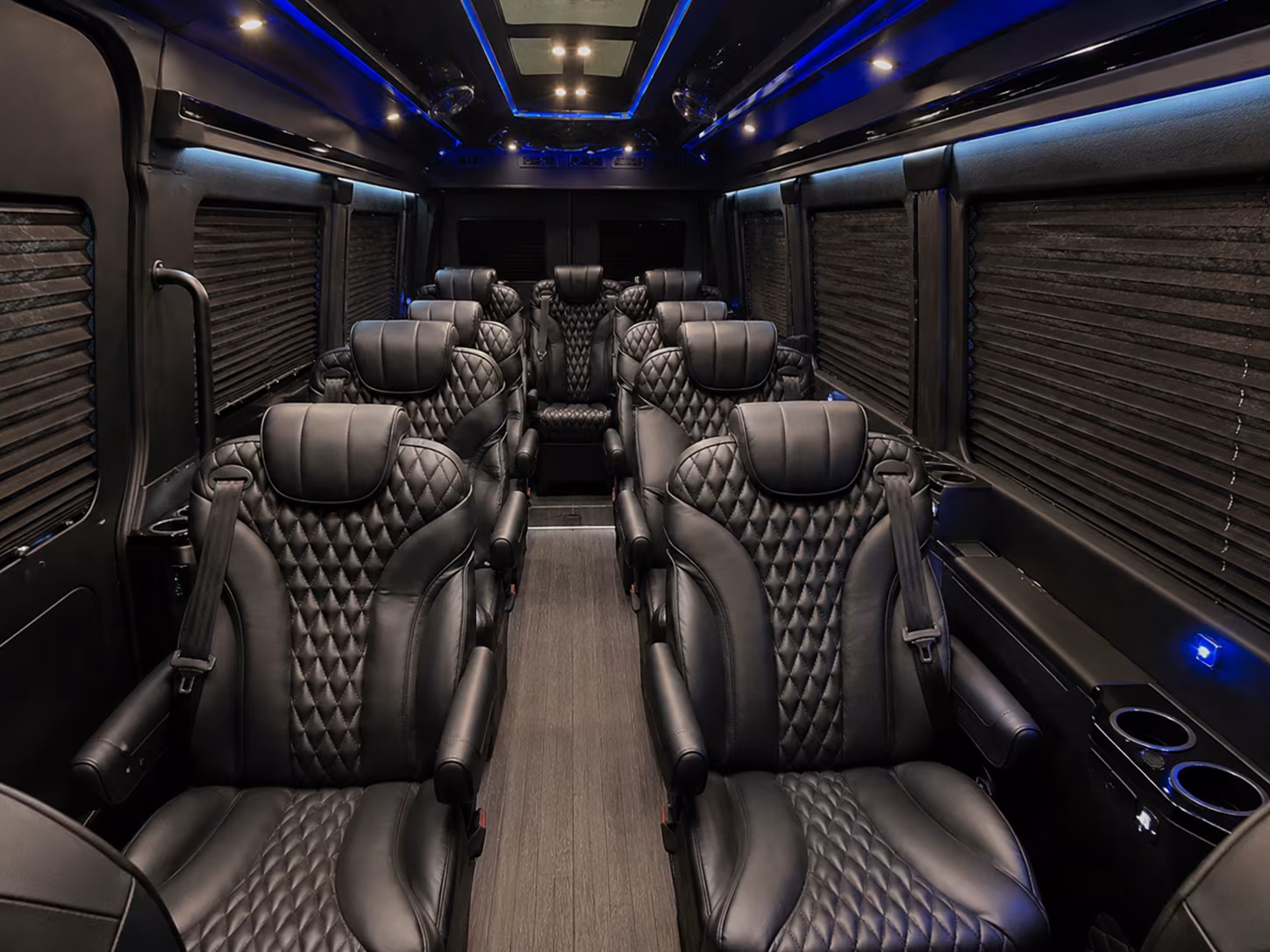 sparks sprinter van with driver inside